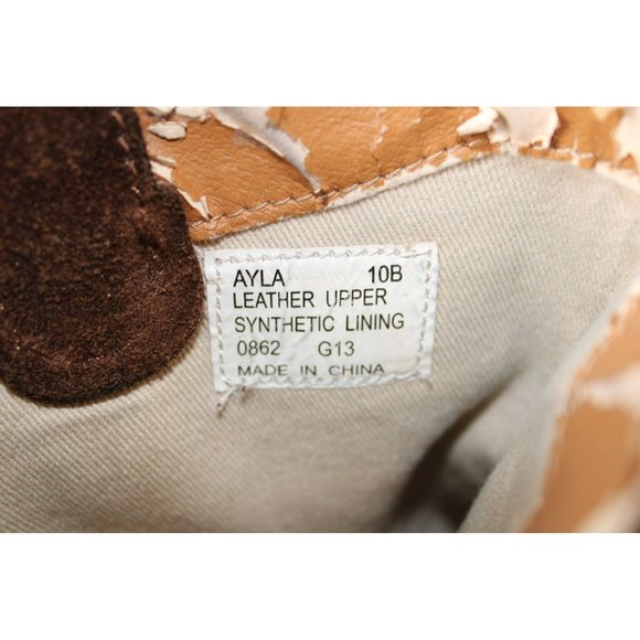 Ralph Lauren American Themed Brown Boots - Picture 10 of 11